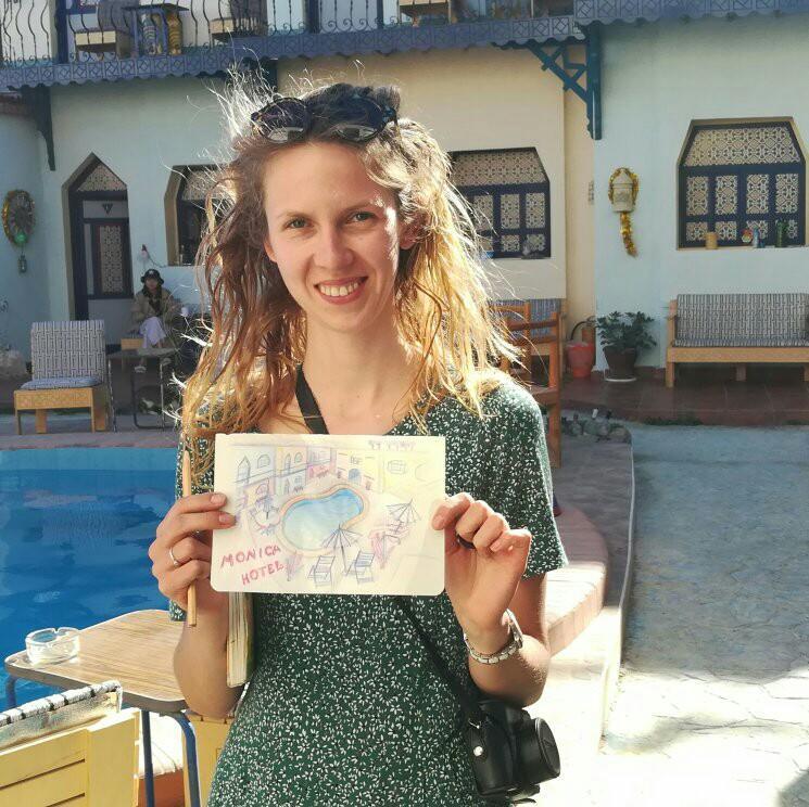 Monica Hotel Dahab Buitenkant foto